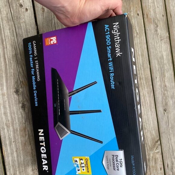 NETGEAR Nighthawk AC1900 Smart Wifi Router R7000 - Picture 5 of 9